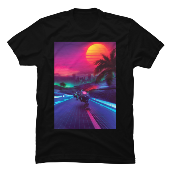 outrun t shirt